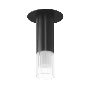 ET2 Reeds LED Flush Mount Black