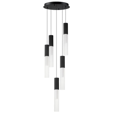 ET2 Reeds 5-Light LED Pendant Black