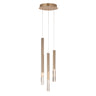 ET2 Diaphane LED 3-Light Pendant Gold