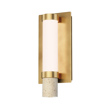 ET2 Travertine LED Wall Sconce Travertine/Gold