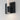 ET2 Cortex ribbed glass wall sconce, Black, alternate view