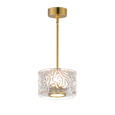 ET2 Elysian LED Pendant Natural Aged Brass