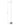 ET2 Elysian rippled glass pendant line drawing with dimensions