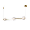 ET2 Elysian 3-Light LED Linear Pendant Natural Aged Brass