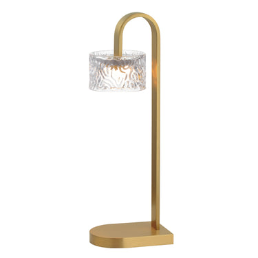 ET2 Elysian LED Table Lamp Natural Aged Brass