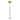 ET2 Aragon 17" LED Pendant White Alabaster/Gold