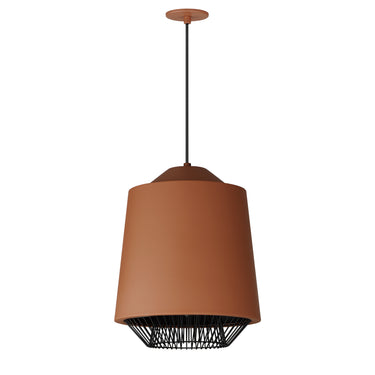 ET2 Phoenix 16" LED Pendant Brick/Black