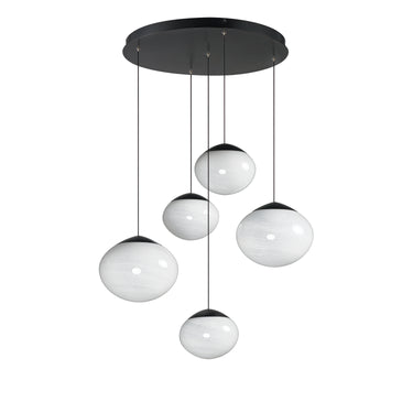 ET2 Nimbus LED 5-Light Pendant Black