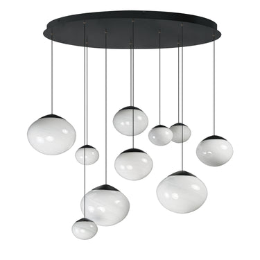 ET2 Nimbus LED 10-Light Pendant Black