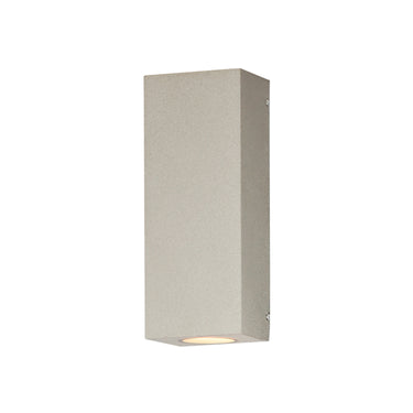ET2 Pilar 2-Light LED Outdoor Wall Sconce Sandstone