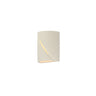 ET2 Puff 8" LED Outdoor Wall Sconce Chaulk White
