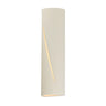 ET2 Puff 22" LED Outdoor Wall Sconce Chaulk White
