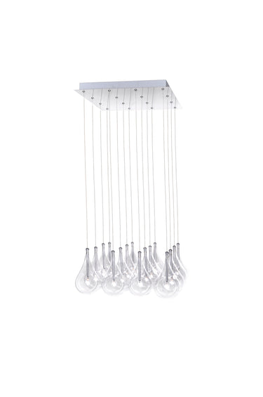 ET2 Larmes 16-Light Pendant Polished Chrome