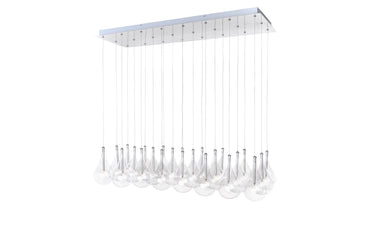 ET2 Larmes 24-Light Pendant Polished Chrome