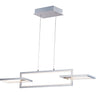ET2 Link 3-Light LED Linear Pendant Satin Nickel