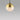 ET2 Half Moon Medium LED Pendant Metallic Gold