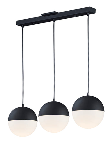 ET2 Half Moon 3-Light LED Pendant Black