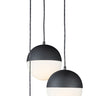 ET2 Half Moon 3-Light LED Pendant Black