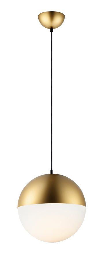 ET2 Half Moon Large LED Pendant Metallic Gold