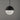 ET2 Half Moon Large LED Pendant Black