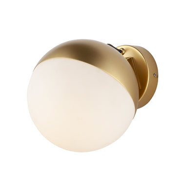 ET2 Half Moon LED Wall Sconce Metallic Gold
