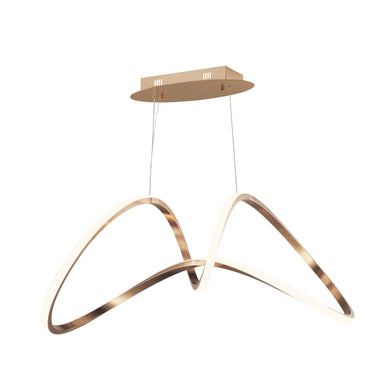 ET2 Perpetual LED Pendant Brushed Champagne