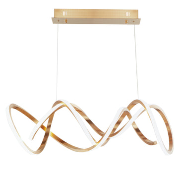 ET2 Signature LED Pendant Brushed Champagne