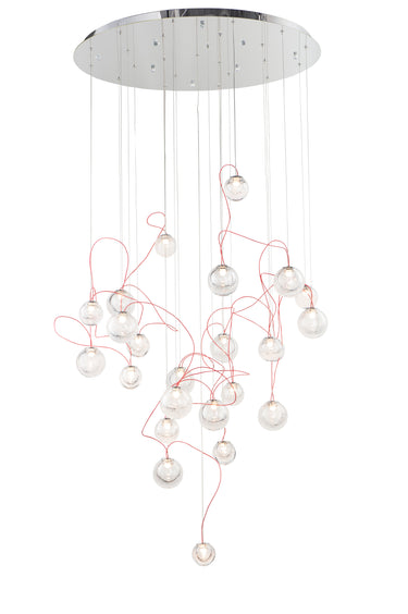 ET2 Bobble 24-Light LED Pendant Polished Chrome