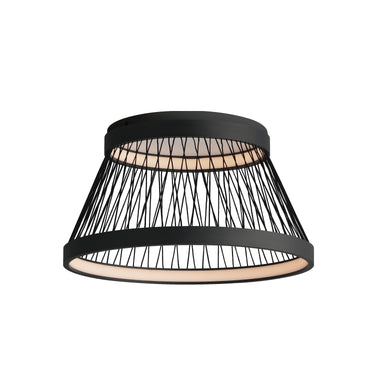 ET2 Loom 23" LED Flush Mount Black