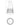 ET2 Loom woven cone pendant line drawing with dimensions