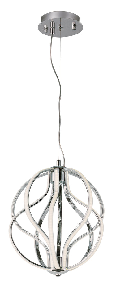 ET2 Aura 12" LED Pendant Polished Chrome