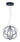ET2 Aura 17 in pendant in Black, front view