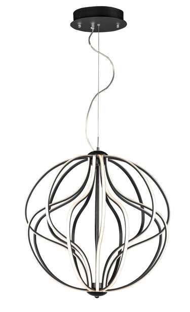 ET2 Aura 24" LED Pendant Black