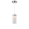 ET2 Highball Frosted LED Mini Pendant Satin Nickel