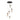 ET2 Highball Amber 5-Light LED Pendant Gunmetal