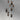 ET2 Highball Smoke 9-Light LED Pendant Gunmetal
