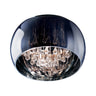 ET2 Sense 5-Light Flush Mount Polished Chrome