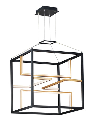 ET2 Chamber LED Pendant Black/Gold
