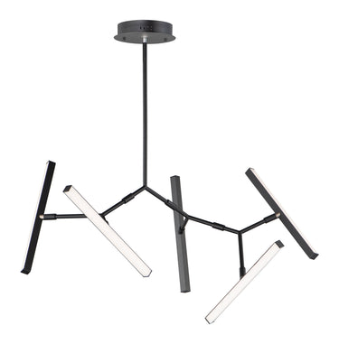 ET2 Robotica 5-Light LED Pendant Black