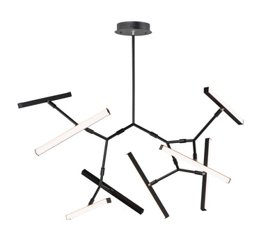 ET2 Robotica 7-Light LED Pendant Black