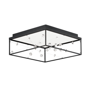 ET2 Entanglement LED Flush Mount Black