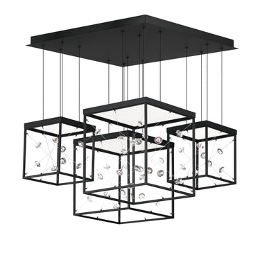 ET2 Entanglement 4-Light LED Pendant Black