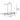 ET2 Entanglement Linear LED Pendant Black