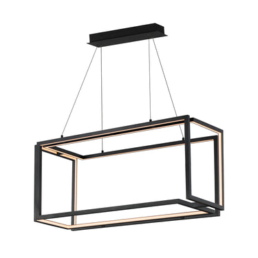 ET2 Penrose LED Linear LED Pendant Black
