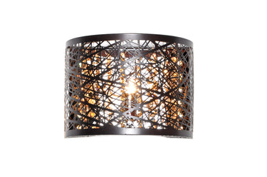 ET2 Inca Wall Sconce with LED Bulb Bronze