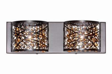 ET2 Inca 2-Light Wall Mount Bronze
