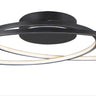 ET2 Cycle 24" LED Flush Mount Black