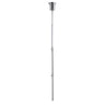 ET2 Dorian 48" Vertical LED Pendant Polished Chrome