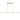 ET2 Dorian rotating tube linear pendant, 60 in Gold, front view