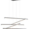ET2 Hover 5-Light LED Pendant Black